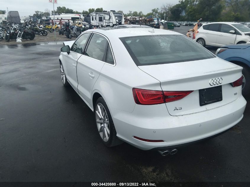 2015 AUDI A3 2.0 TDI PREMIUM PLUS WAUCJGFF9F1062429