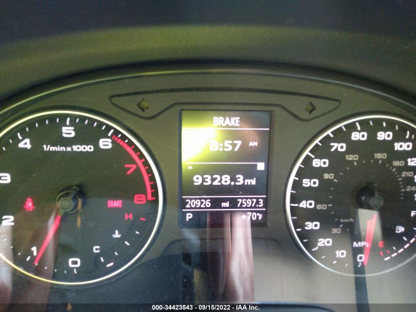 2015 AUDI A3 2.0T PREMIUM WAU7FLFF9F1064824
