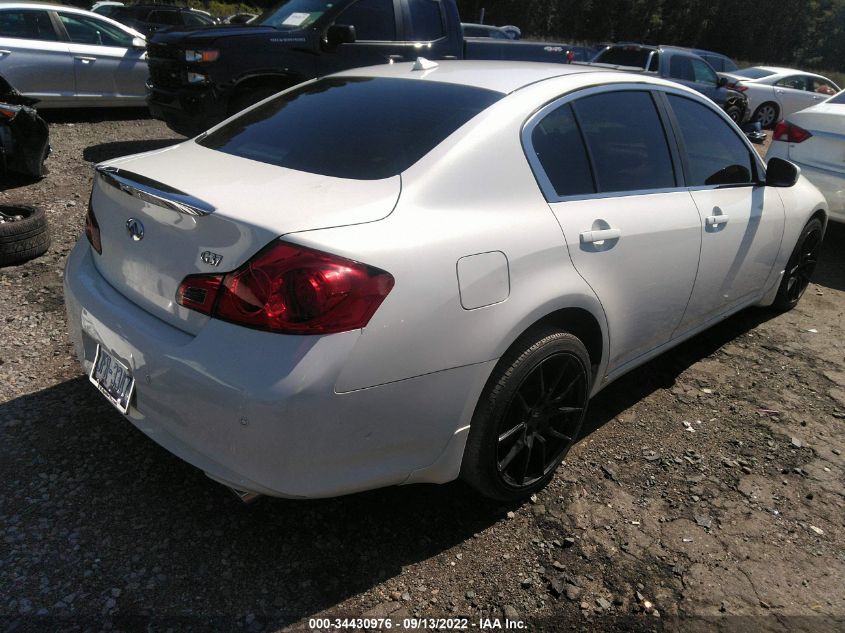2013 INFINITI G37 SEDAN JOURNEY JN1CV6AP0DM720980