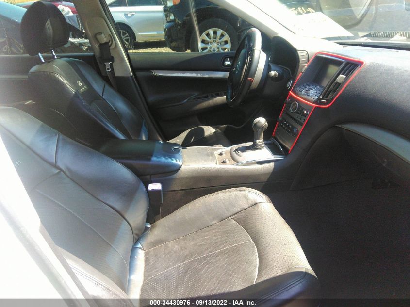 2013 INFINITI G37 SEDAN JOURNEY JN1CV6AP0DM720980
