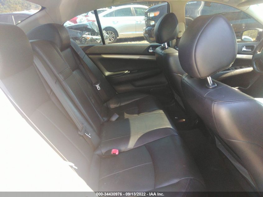 2013 INFINITI G37 SEDAN JOURNEY JN1CV6AP0DM720980