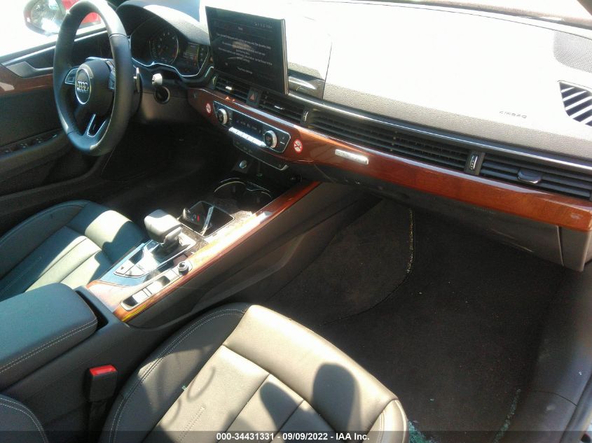 2022 AUDI A5 CABRIOLET PREMIUM WAU2AGF57NN006032