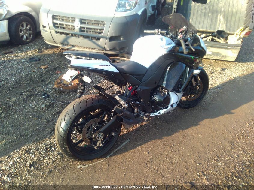 2013 KAWASAKI ZX1000 H JKAZXCH10DA006148