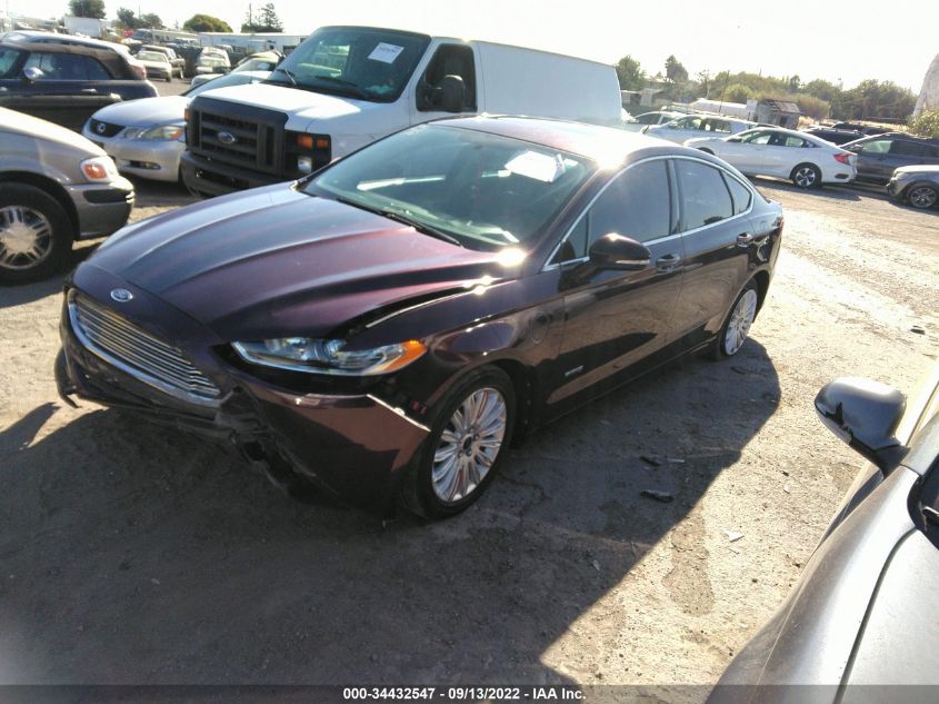 2013 FORD FUSION ENERGI SE LUXURY 3FA6P0PU8DR235532