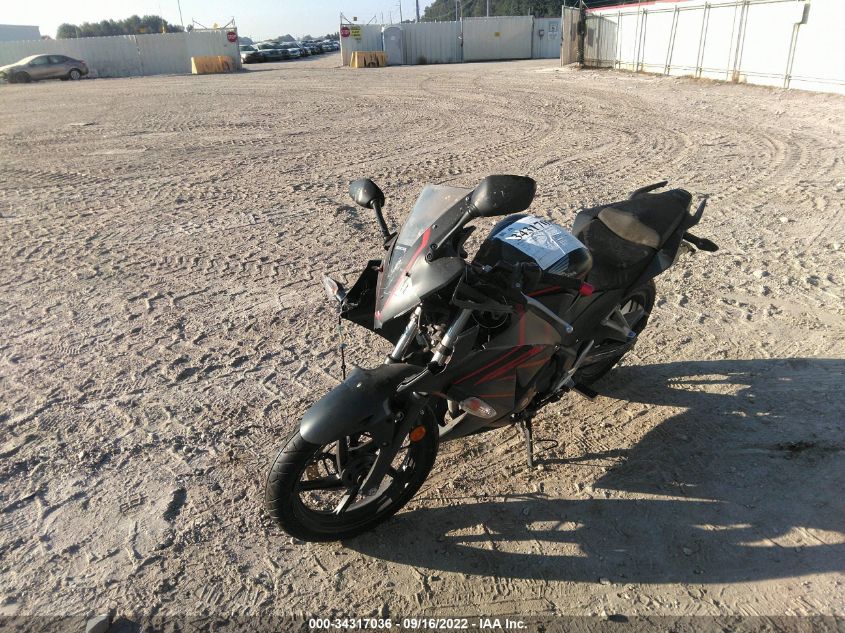 2019 HONDA CBR300 R MLHNC510XK5500498