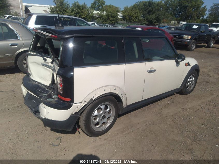 2014 MINI COOPER CLUBMAN WMWZF3C52ET493147