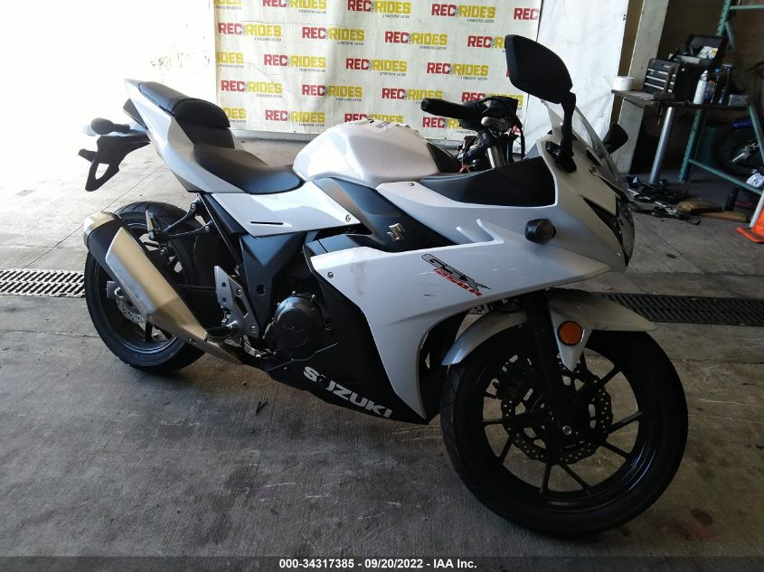 2018 SUZUKI GSX250R LC6DN11A5J1101252