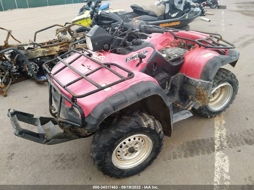 2003 HONDA TRX500 FA 478TE260534218734