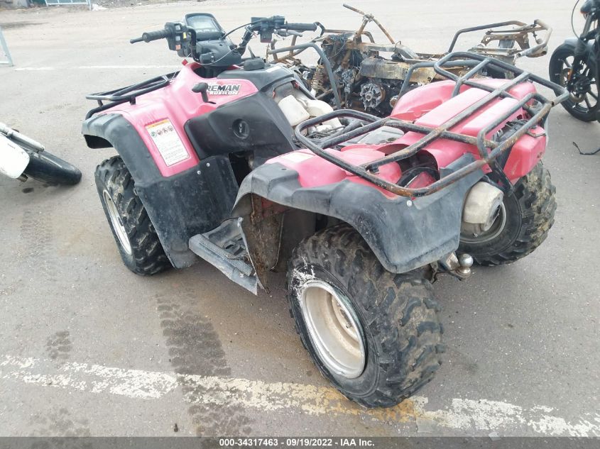 2003 HONDA TRX500 FA 478TE260534218734
