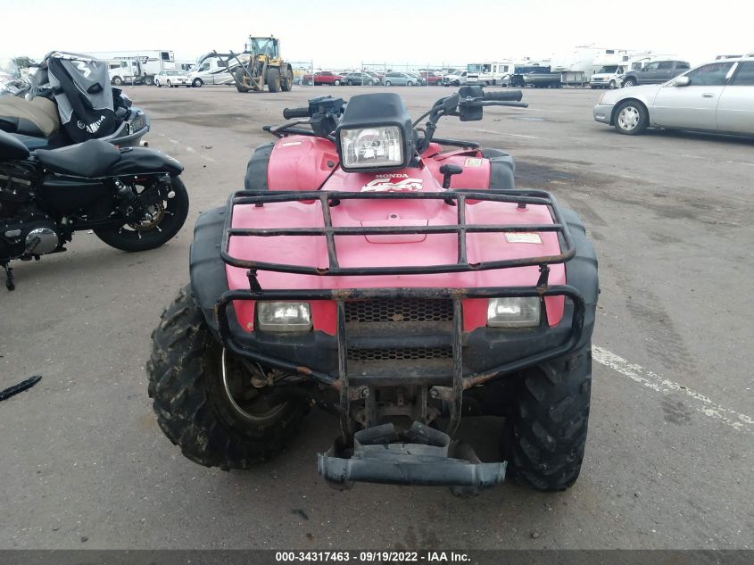 2003 HONDA TRX500 FA 478TE260534218734