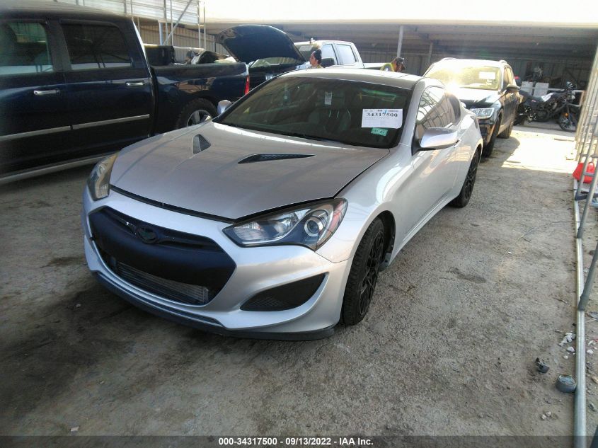2013 HYUNDAI GENESIS COUPE 2.0T KMHHT6KD4DU084525