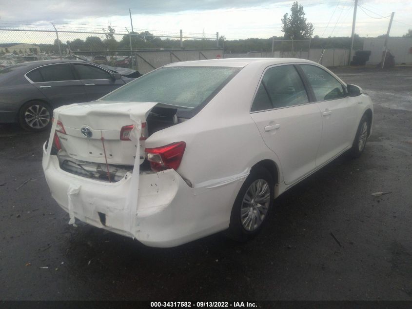 2014 TOYOTA CAMRY HYBRID LE/XLE/SE LIMITED EDITION 4T1BD1FK3EU097394