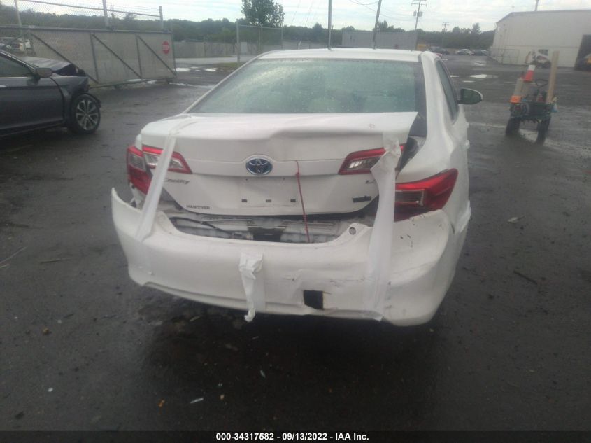 2014 TOYOTA CAMRY HYBRID LE/XLE/SE LIMITED EDITION 4T1BD1FK3EU097394