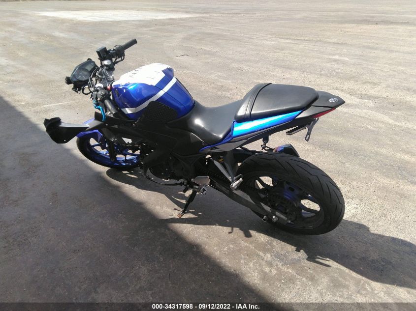 2016 YAMAHA YZFR3 MH3RH06Y3GK013998