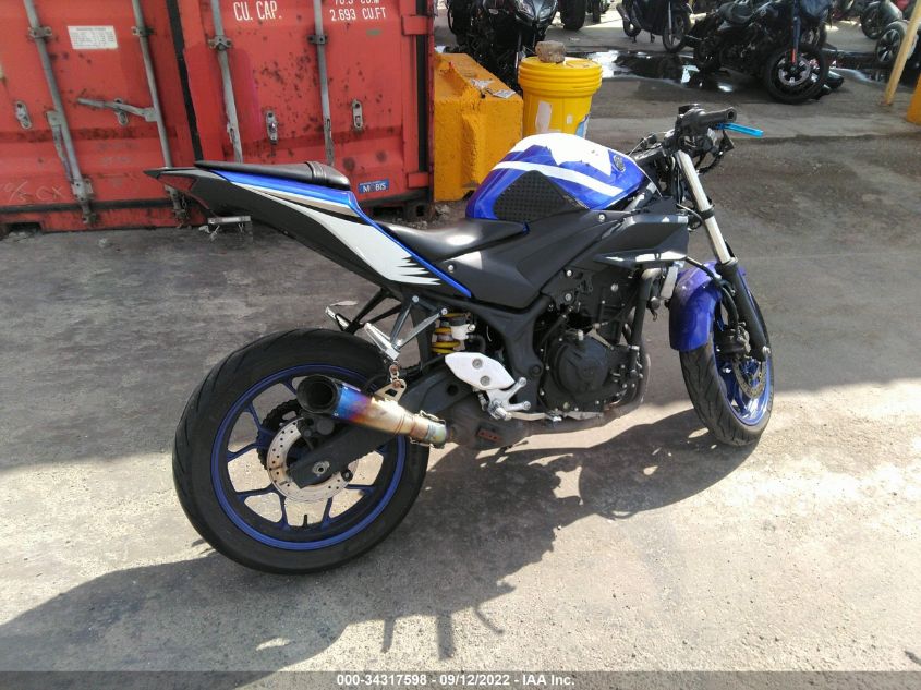 2016 YAMAHA YZFR3 MH3RH06Y3GK013998