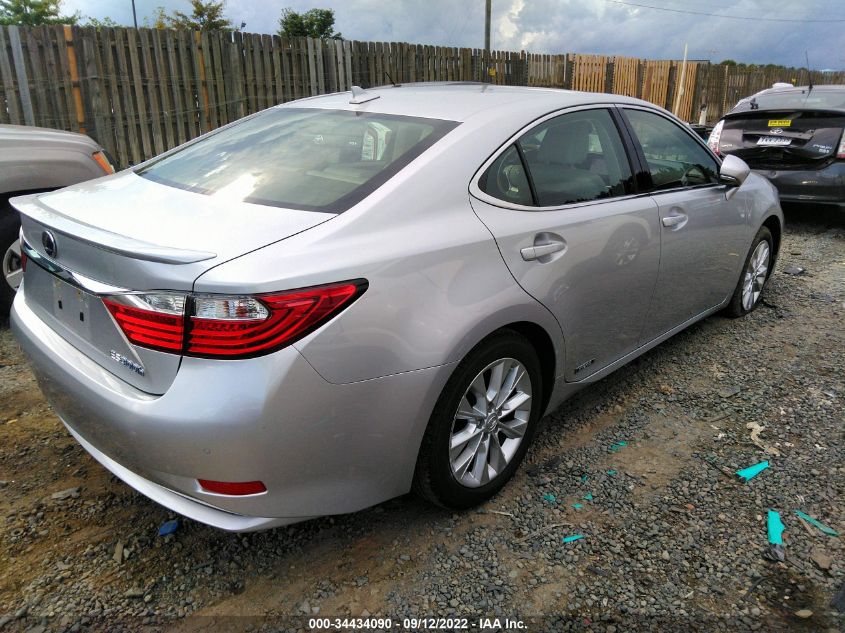 2013 LEXUS ES 300H HYBRID JTHBW1GG8D2004712