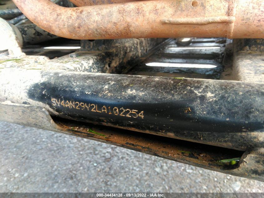 2020 YAMAHA YXZ1000 5Y4AN29Y2LA102254