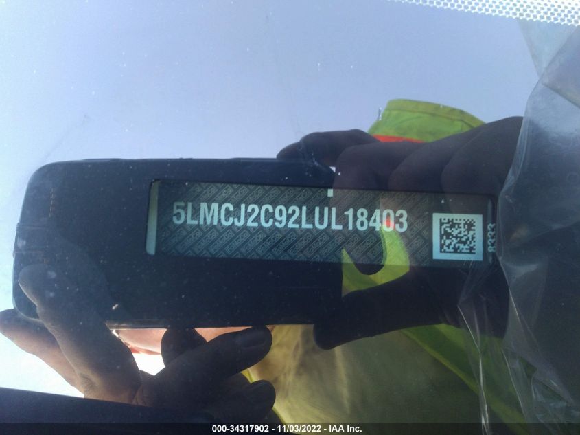 2020 LINCOLN CORSAIR RESERVE 5LMCJ2C92LUL18403