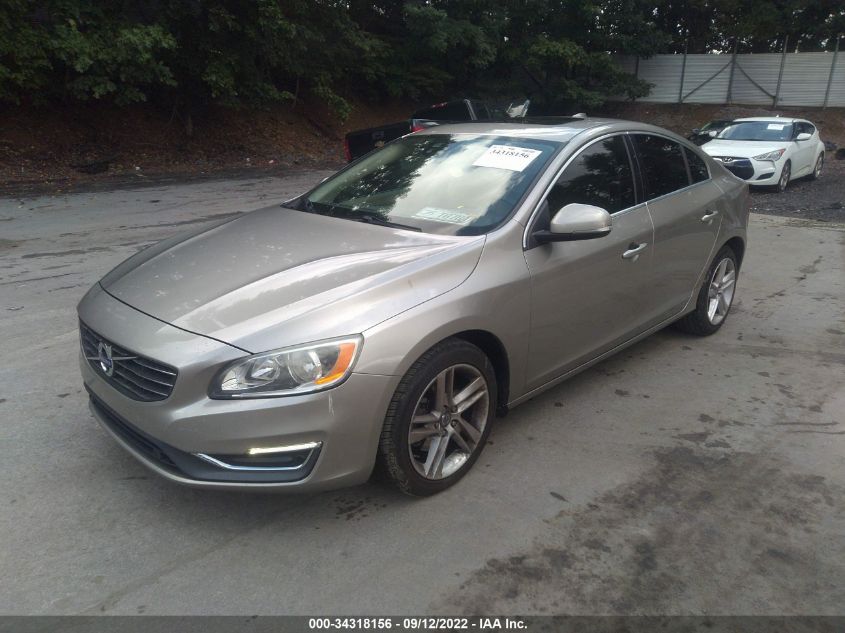 2015 VOLVO S60 T5 DRIVE-E PLATINUM YV140MFD2F1304821
