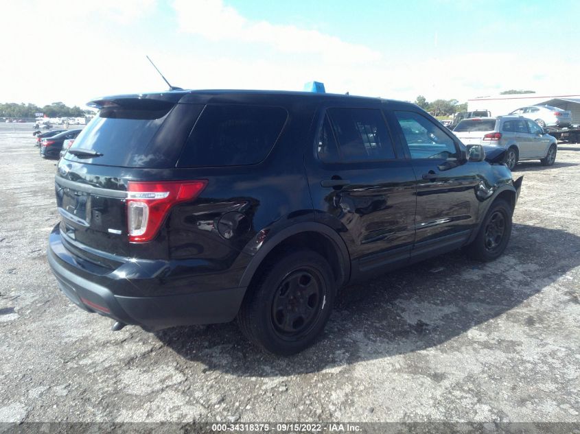 2014 FORD UTILITY POLICE 1FM5K8AR9EGA14596