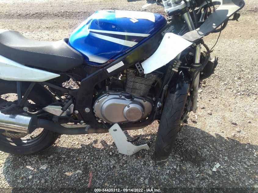 2007 SUZUKI GS500 VTTGM51A272100345