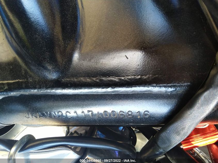 2007 KAWASAKI VN900 C JKAVN2C117A006816
