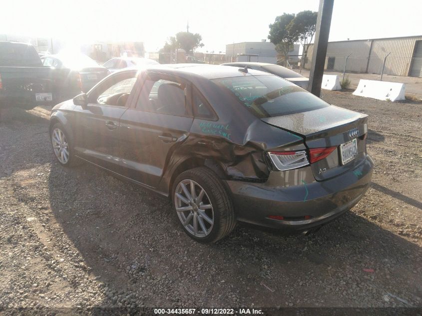 2015 AUDI A3 1.8T PREMIUM WAUACGFFXF1056026