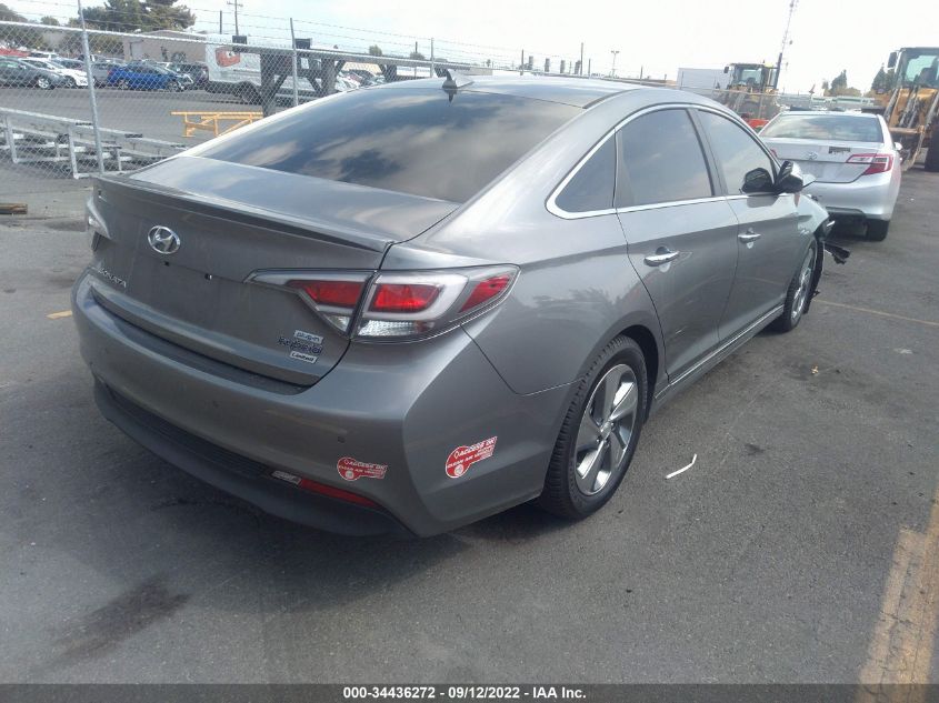 2017 HYUNDAI SONATA PLUG-IN HYBRID LIMITED KMHE54L2XHA075916