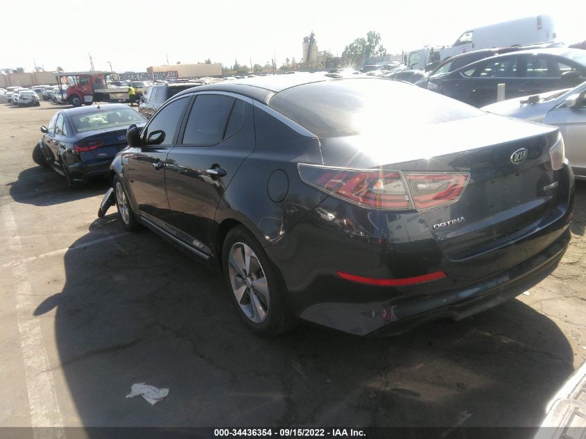 2014 KIA OPTIMA HYBRID EX KNAGN4AD1E5073491