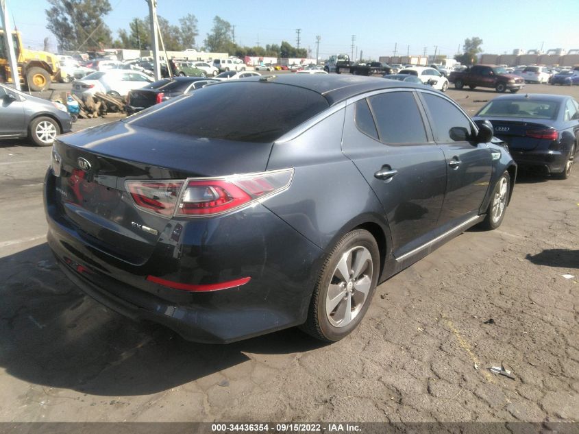 2014 KIA OPTIMA HYBRID EX KNAGN4AD1E5073491