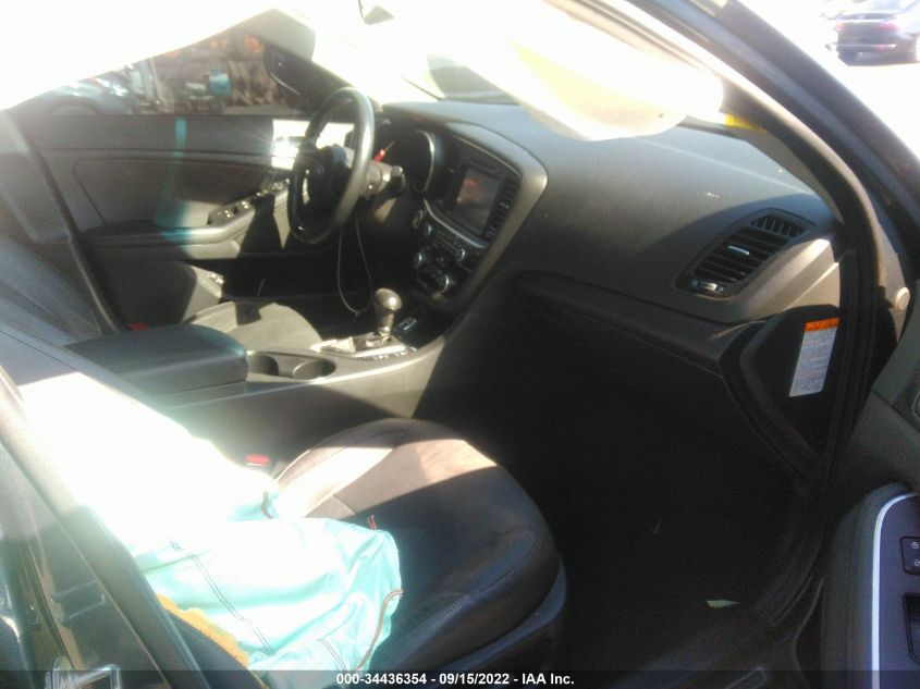 2014 KIA OPTIMA HYBRID EX KNAGN4AD1E5073491