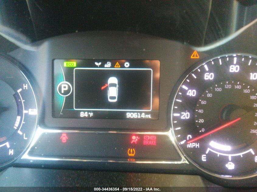 2014 KIA OPTIMA HYBRID EX KNAGN4AD1E5073491