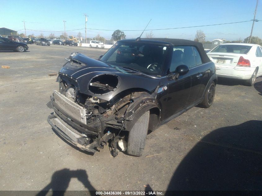 2015 MINI COOPER CONVERTIBLE S WMWZP3C53F2A91063