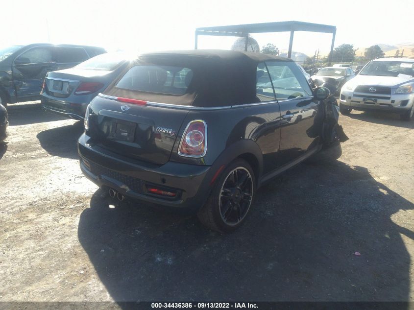 2015 MINI COOPER CONVERTIBLE S WMWZP3C53F2A91063