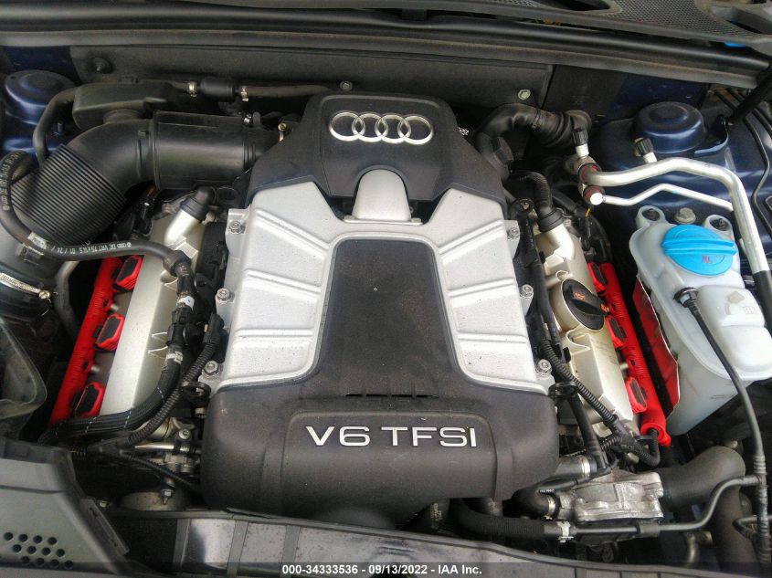 2013 AUDI S5 PRESTIGE WAU3GAFR4DA017630
