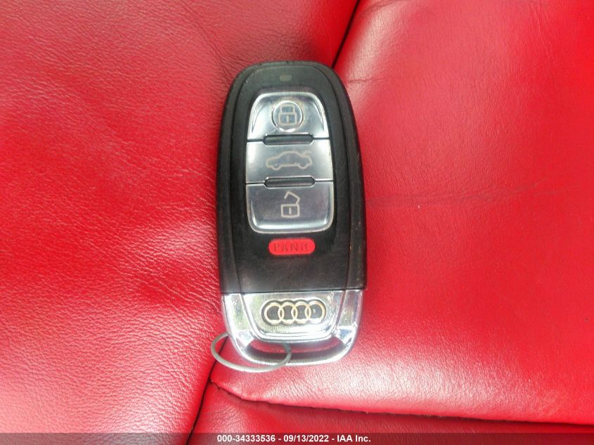 2013 AUDI S5 PRESTIGE WAU3GAFR4DA017630