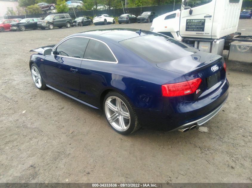 2013 AUDI S5 PRESTIGE WAU3GAFR4DA017630