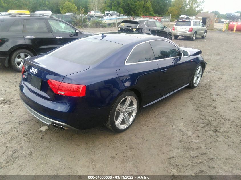 2013 AUDI S5 PRESTIGE WAU3GAFR4DA017630