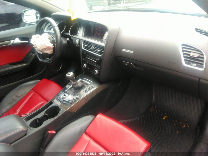 2013 AUDI S5 PRESTIGE WAU3GAFR4DA017630