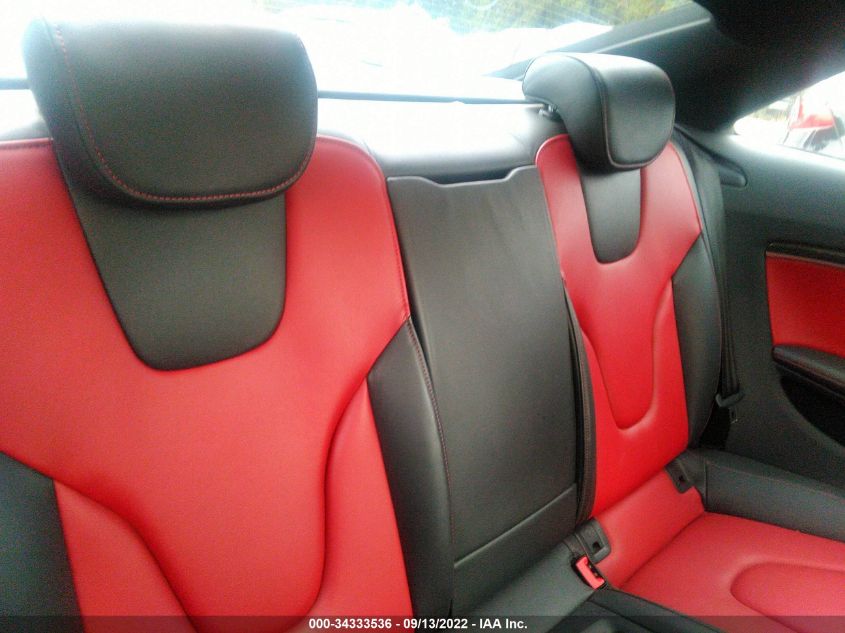 2013 AUDI S5 PRESTIGE WAU3GAFR4DA017630