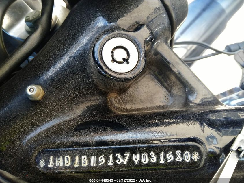 2007 HARLEY-DAVIDSON FLSTC 1HD1BW5137Y031580