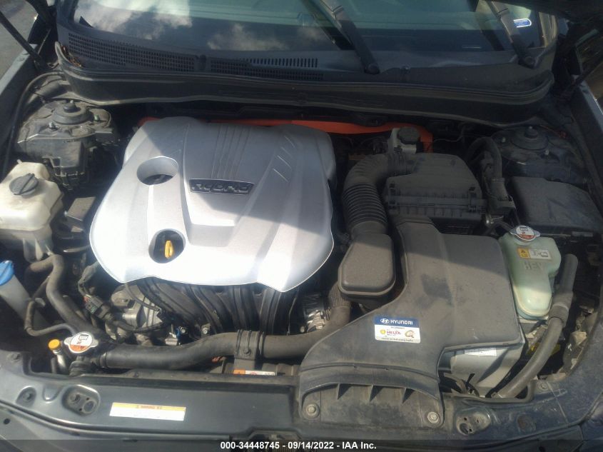 2013 HYUNDAI SONATA HYBRID LIMITED W KMHEC4A43DA069430