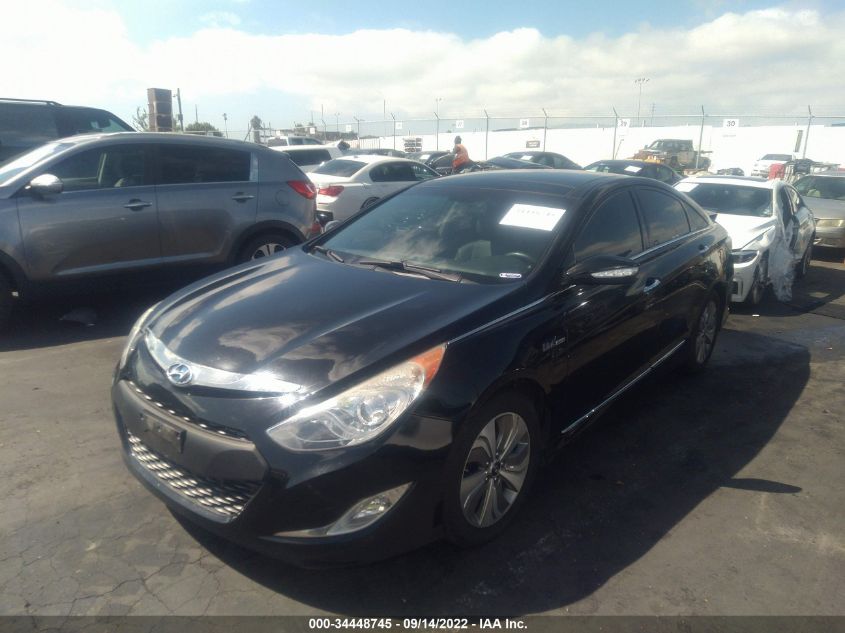 2013 HYUNDAI SONATA HYBRID LIMITED W KMHEC4A43DA069430
