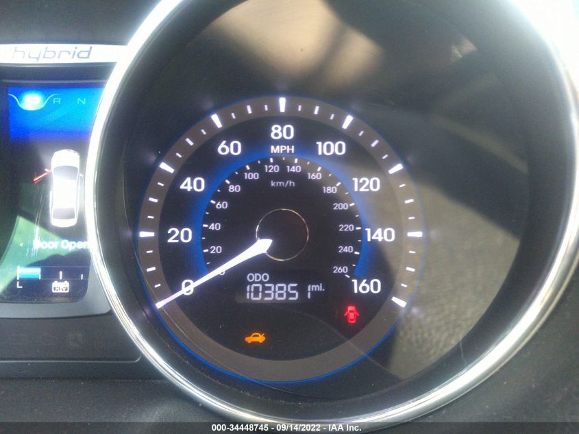 2013 HYUNDAI SONATA HYBRID LIMITED W KMHEC4A43DA069430