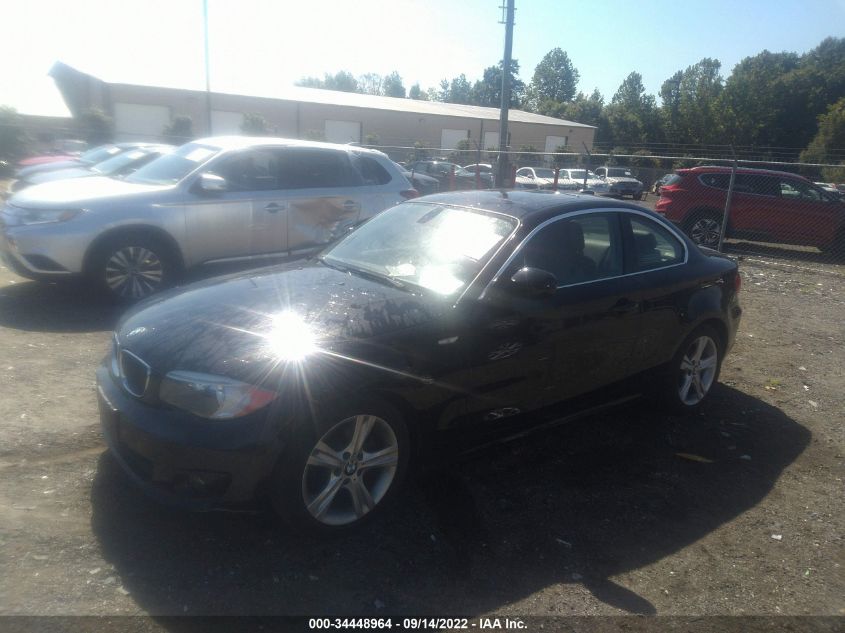 2013 BMW 1 SERIES 128I WBAUP7C52DVP24422