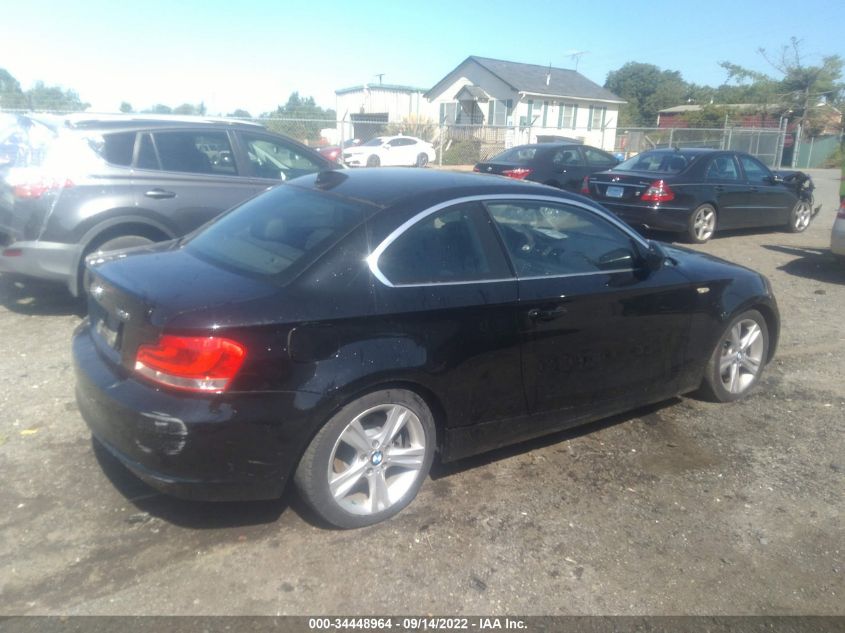 2013 BMW 1 SERIES 128I WBAUP7C52DVP24422