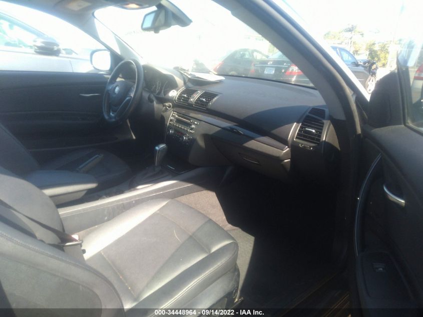 2013 BMW 1 SERIES 128I WBAUP7C52DVP24422