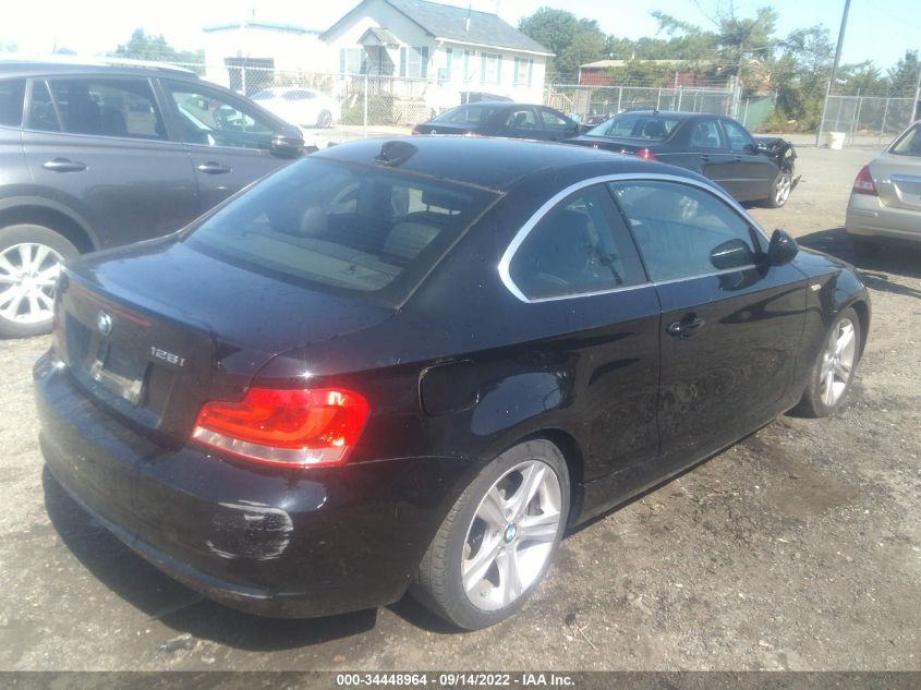 2013 BMW 1 SERIES 128I WBAUP7C52DVP24422