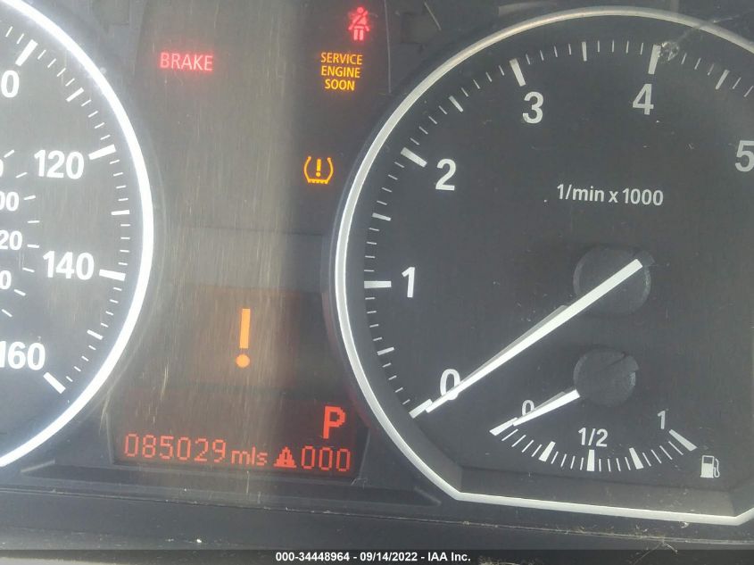 2013 BMW 1 SERIES 128I WBAUP7C52DVP24422