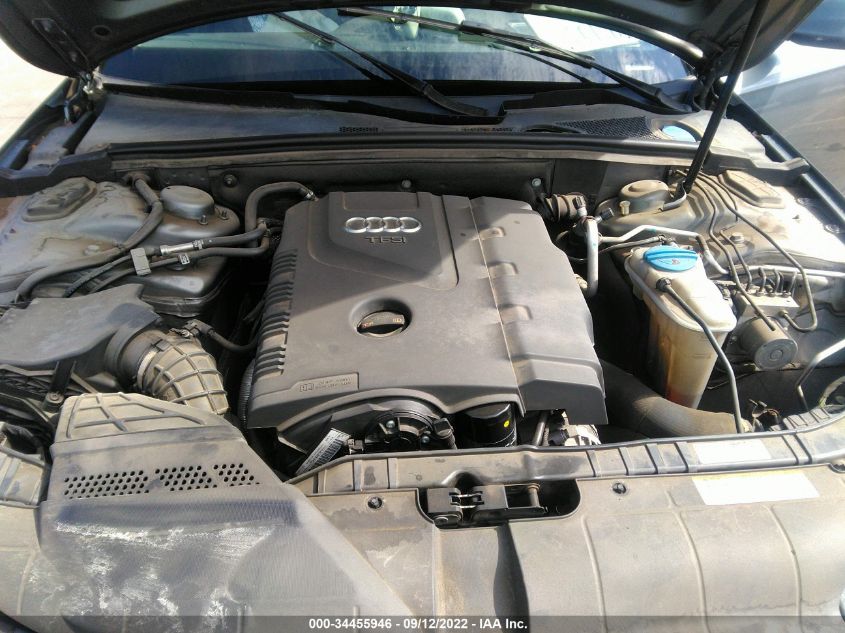 2013 AUDI A4 PREMIUM PLUS WAUEFAFL8DA110030